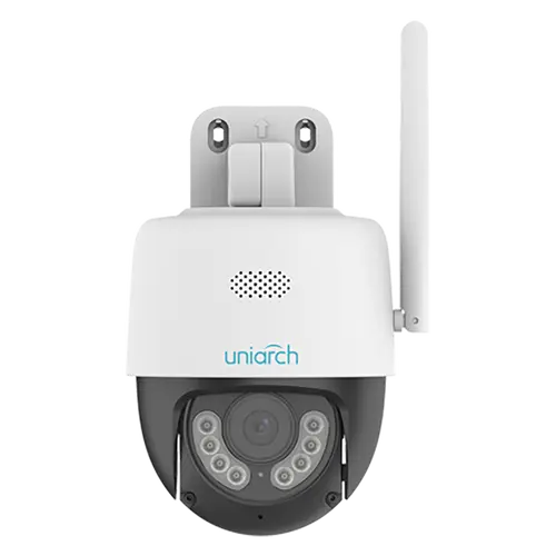 CAMARA EXT UNIARCH MIC. Y ALTAVOZ. DET DE CUERPO HUMANO 1/28 CMOS. 2304*1296. ULTRA 265/H.265. DC5V. DDR. LENTE FIJA DE 4 MM