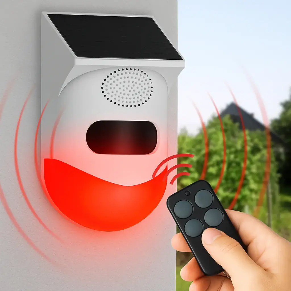 Alarma Solar Wifi Con Control Remoto Litex
