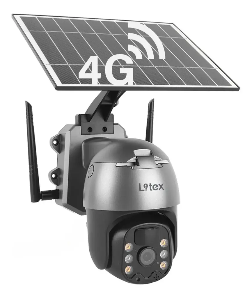 [LX027-4G] CAMARA DE SEGURIDAD SOLAR - DOMO 4G