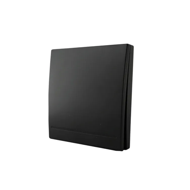 Tecla inalámbrica RF. 1 Efecto Smart House. Negro