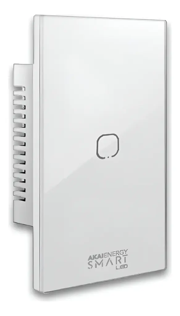 1 tecla tactil - Blanco
