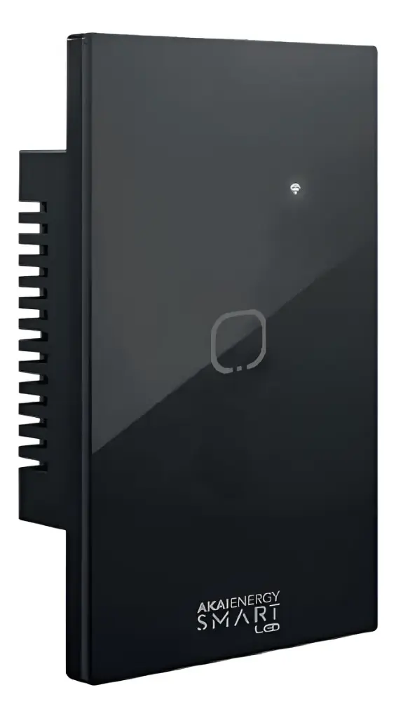 1 tecla tactil - Negro