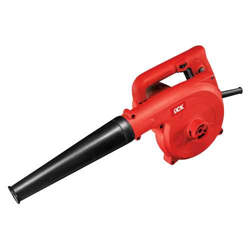 SOPLADOR ASPIRADOR POTENCIA 380W FLUJO DE AIRE 56-113CFM PESO 1.8KG INCLUYE TUBO DE SOPLADO. BOLSA PARA POLVO. CARBONES