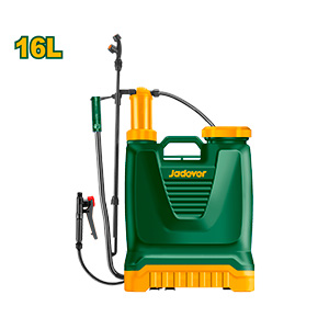 PULVERIZADOR DE JARDÍN TIPO MOCHILA - CAPACIDAD: 16L - PRESIÓN: 4.5BAR - TUBO DE FIBRA DE VIDRIO - BOQUILLA AJUSTABLE