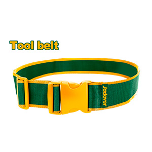 CINTURON PARA HERRAMIENTOAS - LONGITUD: 150CM (AJUSTABLE) - POLIÉSTER - COMPATIBLE CON CARTUCHERAS PORTA HERRAMIENTAS