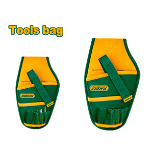 CARTUCHERA PARA TALADRO (L X A) 250 × 150MM - POLIÉSTER - CARGA MÁXIMA 8KG - 1 BOLSILLO PARA TALADRO + 2 BOLSILLOS FRONTALES PARA TORNILLOS
