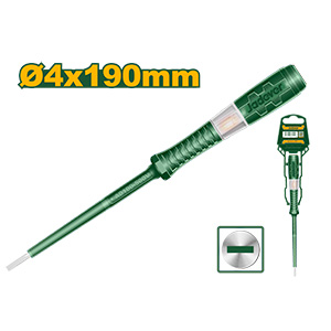 Tester Buscapolo: 100 - 250VCA 4x190mm - Mango ergonómico
