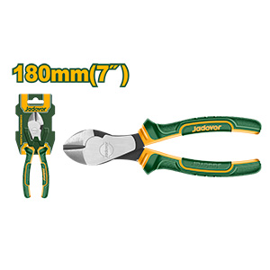 Alicates de corte diagonal de alta resistencia- Tamaño: 7 /180mm Mango bicolor ergonómico