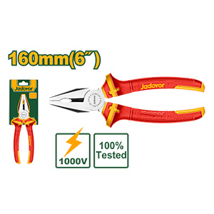 Pinza universal aislada: 160mm(6 ) Max tensión 1000V Mango aislado