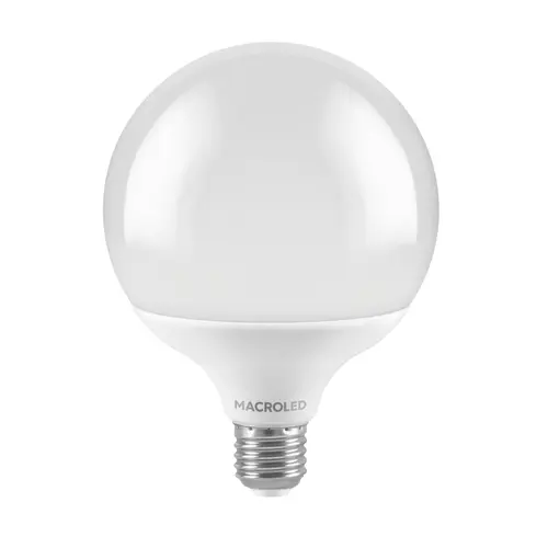 Globo G120 Led Macroled - 18W - E27 - LC 3000k - 2000lm