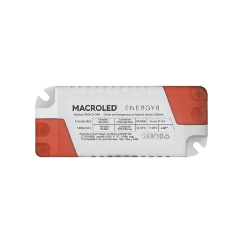 Driver Emergencia Panel 6w-24w