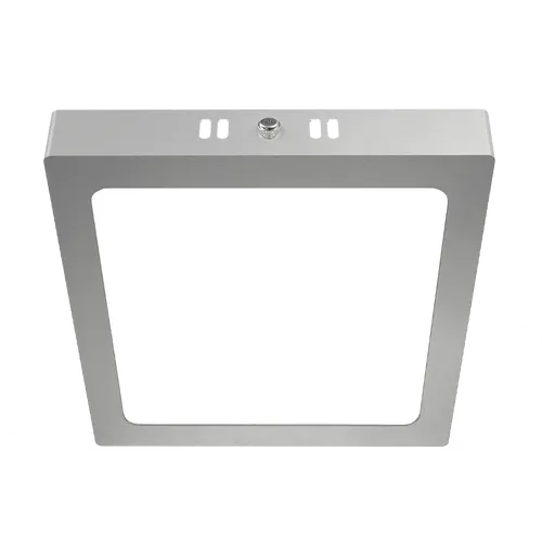 PANEL PLAFON PLATEADO MACROLED 12W AC85-265V CALIDO 3000K