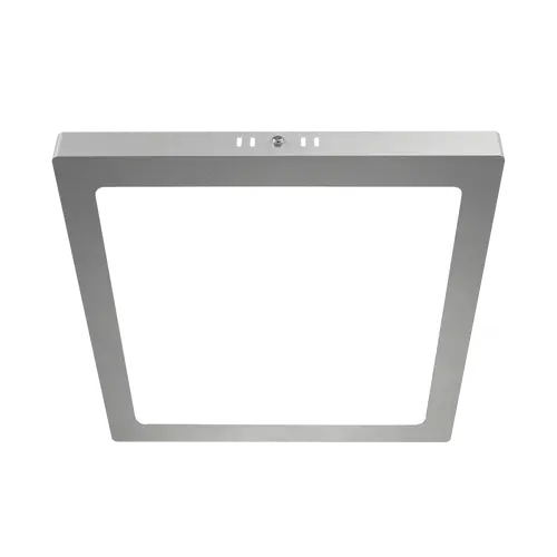 PANEL PLAFON PLATEADO MACROLED 24W CALIDO 3000K
