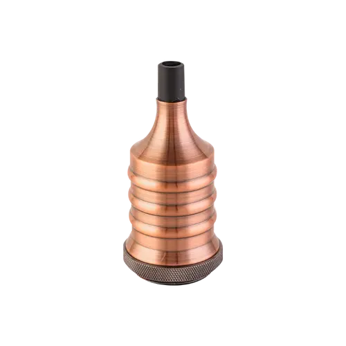 Porta Lampara Aluminio E27 DIXON COBRE