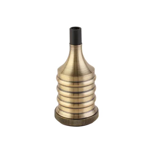Porta Lampara Aluminio E27 DIXON BRONCE