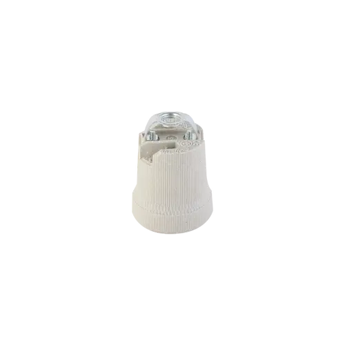 PORTALAMPARA CERAMICO E27 CON PUENTE