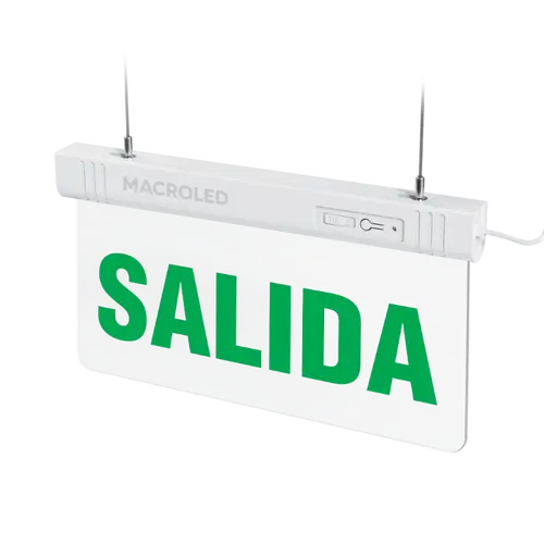 CARTEL DE SALIDA DE EMERGENCIA LUMINOSO (SALIDA)