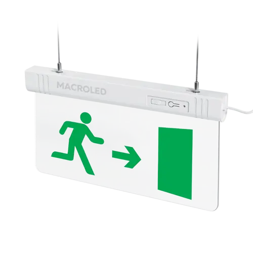 CARTEL DE SALIDA DE EMERGENCIA LUMINOSO (EMERGENCIA PUERTA)