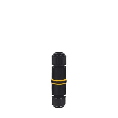 FICHA EMPALME IP65 3 PINES UV 1 ENTRADA 1 SALIDA. AC 450V 13.5A. DIAM 4-8MM