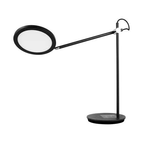 LAMPARA VELADOR NEGRO, 18W 1000LM, AC100-240V, RA>90, 3 TEMP COLOR, DIMEABLE, MEMORIA ULTIMA FUNCION, SENSOR MOVIMIENTO, LUZ NOCTURNA