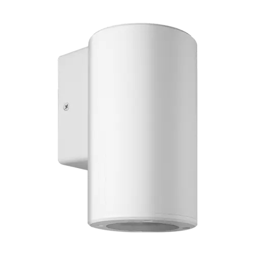 ART APLICAR EXT. REDONDO. COLOR BLANCO. UNIDIRECCIONAL. IP54. AC100240V. GU10. 9W MAX