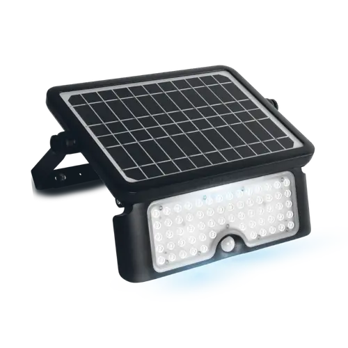 [SSFL-10W-WW] REFLECTOR SOLAR REVATIBLE CON SENSOR DE MOVIMIENTO 10W 3000K