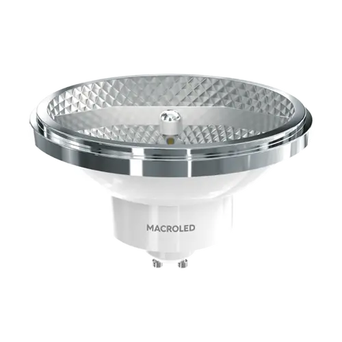 AR111 MACROLED 11W GU10 COB NO DIM AC100-240V FP>0.9 CALIDO 2700K 12º 950LM