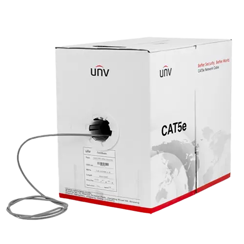 CAB-LC2100A-IN - CABLE UTP CAT5E COLOR GRIS INTERIOR - 24AWG- ISO/IEC 11801 - TIA/EIA 568. CERTIFICADO UL (100% COBRE) - 305M