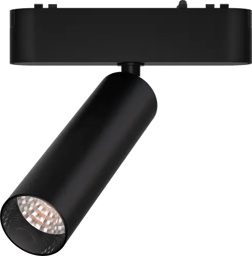 CABEZAL MOVIL ANTIDESLUMBRAMIENTO NEGRO PARA RIEL MAGNETICO SKYLINE ø31MM MACROLED. DC48V. 7W. 2700K. 36°. RA>90