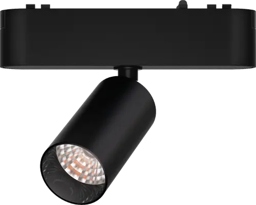 CABEZAL MOVIL ANTIDESLUMBRAMIENTO NEGRO SMART PARA RIEL MAGNETICO SKYLINE ø31MM MACROLED, DC48V, 5W, 2000-5000K, 24°, RA>90