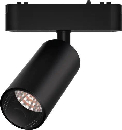 CABEZAL MOVIL ANTIDESLUMBRAMIENTO NEGRO SMART PARA RIEL MAGNETICO SKYLINE ø45MM MACROLED. DC48V. 12W. 2000-5000K. 24°. RA>90
