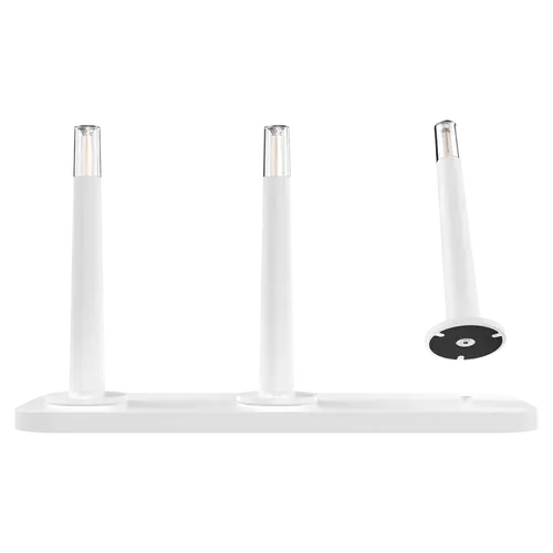 BASE DE CARGA MULTIPLE PARA VELADORES CANDEL Y FUNGUS MACROLED. PUERTOS DE CARGA 3. COLOR BLANCO. INCLUYE CABLE USB-C. DC5V