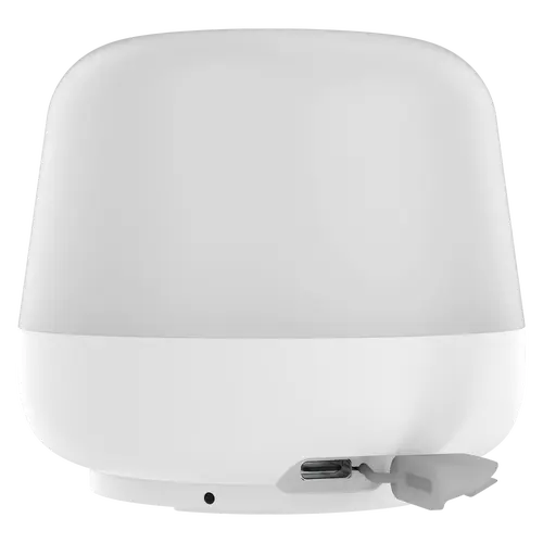 VELADOR A BATERIA FUNGUS DIMERIZABLE MACROLED. BLANCO. DC5V. 2700K. IP44. 160LM. INCLUYE CABLE USB-C. APTO BASE DE CARGA