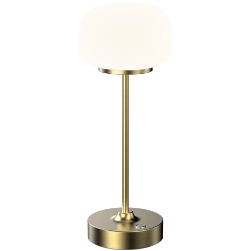 VELADOR A BATERIA ELEGANCE DIMERIZABLE MACROLED. COBRE. DC5V. 2700K. IP20. 160LM. INCLUYE CABLE USB-C