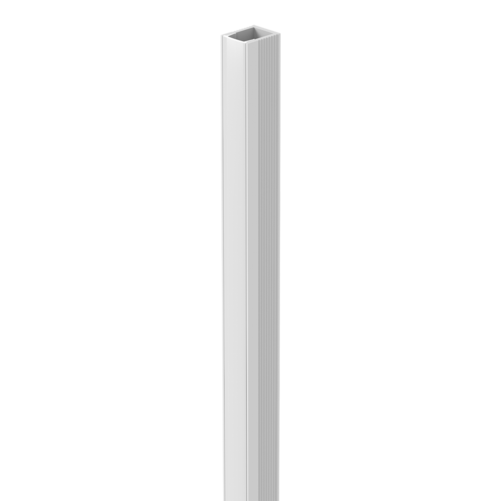 Perfil de alumnio Macroled aplicar. color blanco. difusor blanco de pc. tira led hasta 5mm. con endcaps y clips para sujetar. largo 2 metros