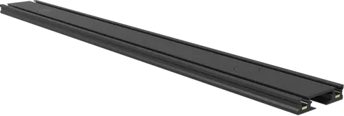 RIEL MAGNETICO SKYLINE NEGRO MACROLED 3M. DC48V. CON ENDCAP