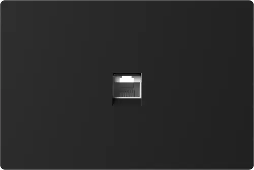 CONECTOR DE RED MONACO NEGRO MACROLED, RJ45