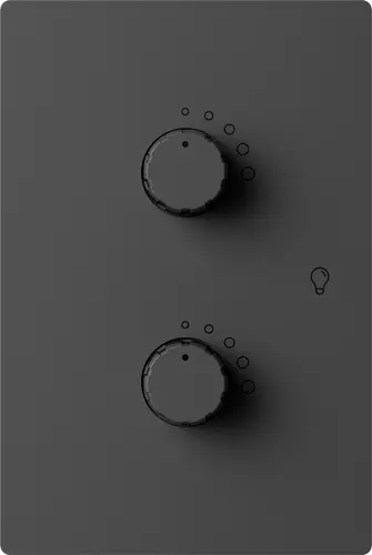 DIMMER LED DOBLE MONACO GRIS MACROLED