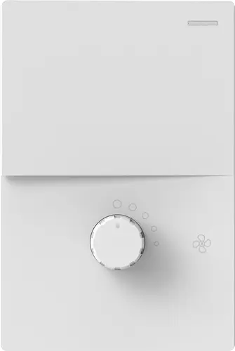 TECLA Y DIMMER PARA VENTILADOR MONACO BLANCO MACROLED, 1 CANAL, AC 250V, 10A MAX. 1 DIMMER, BASTIDOR METALICO