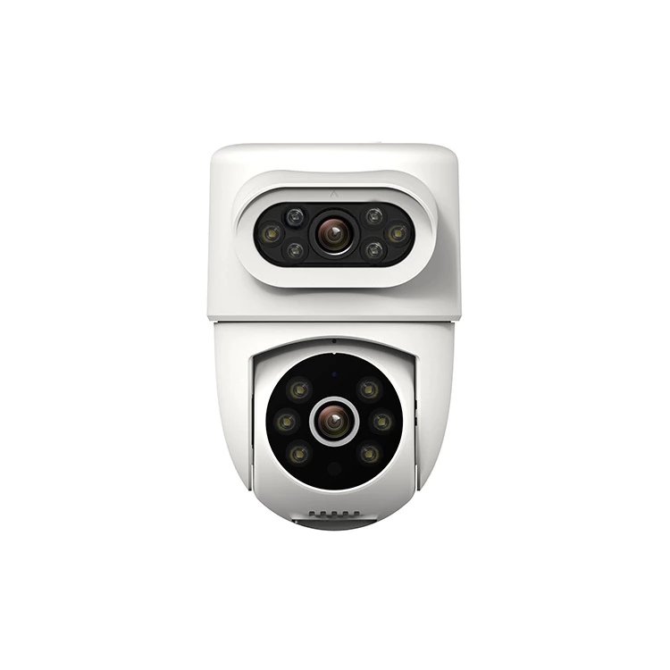 [domo-55] Camara Smart Wifi 2.4GHz Doble Lente para Exteriores IP65