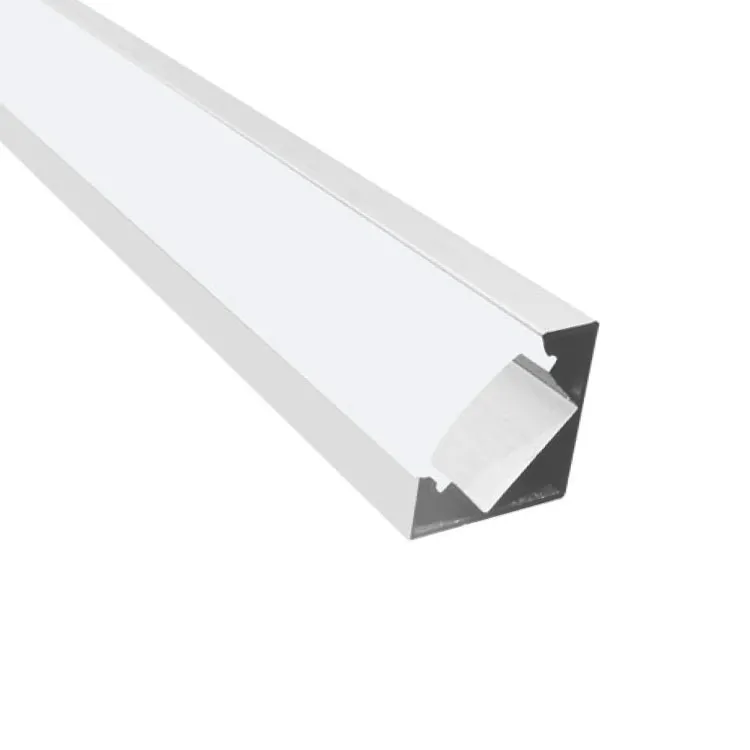 [PER-30-2M] Perfil de Aluminio ESQUINERO 18x18mm. Cover Diagonal Opal. 2m