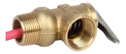 Válvula de Seguridad T/P Bronce 3/4 7 MPA bar