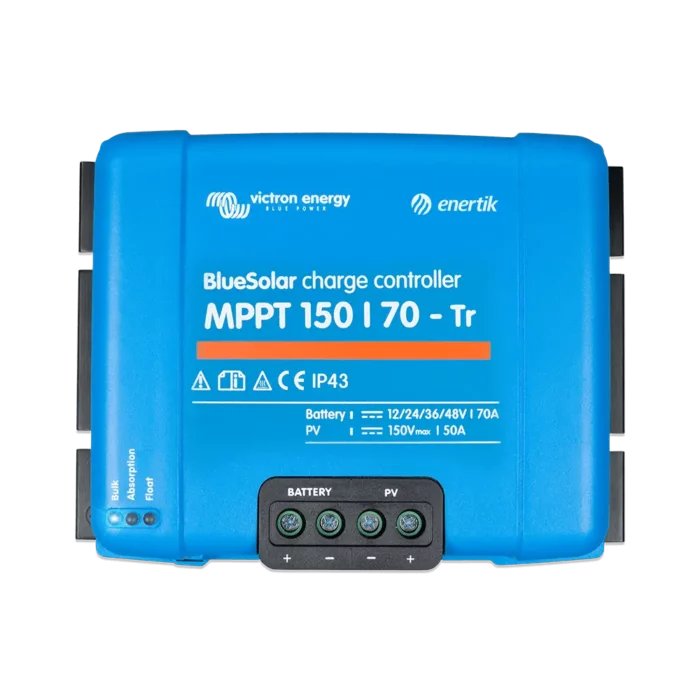 Regulador Solar BlueSolar MPPT 150/70-Tr 12/24/36/48V Gtía 5 años VICTRON
