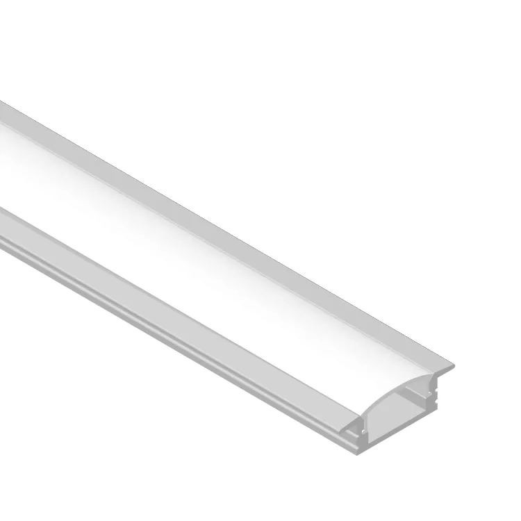 Perfil de Aluminio de EMBUTIR 17x7mm, Cover Blanco 2 m