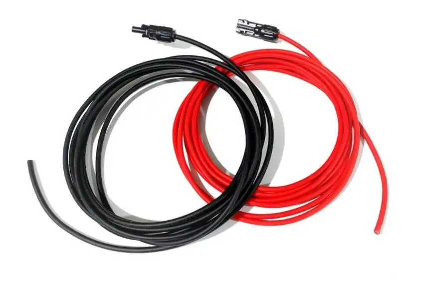 Cable Solar Rojo/Negro 4mm2 x 1m