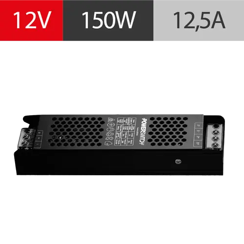 FUENTE LED SLIM POWERSWITCH, 12V, 150W, IP20