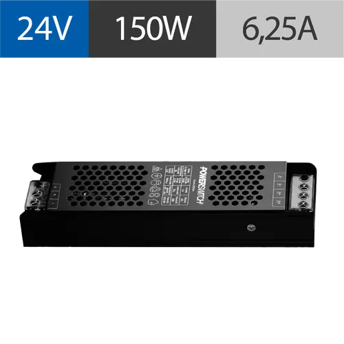 FUENTE LED SLIM POWERSWITCH, 24V, 150W, IP20