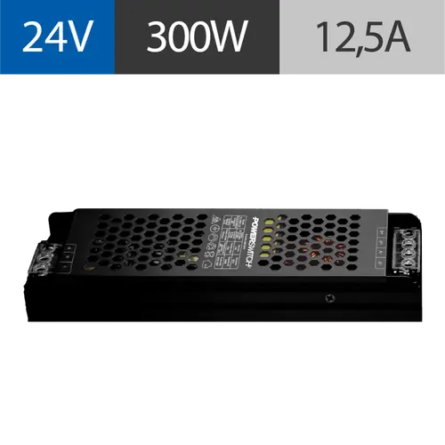 FUENTE LED SLIM POWERSWITCH, 24V, 300W, IP20