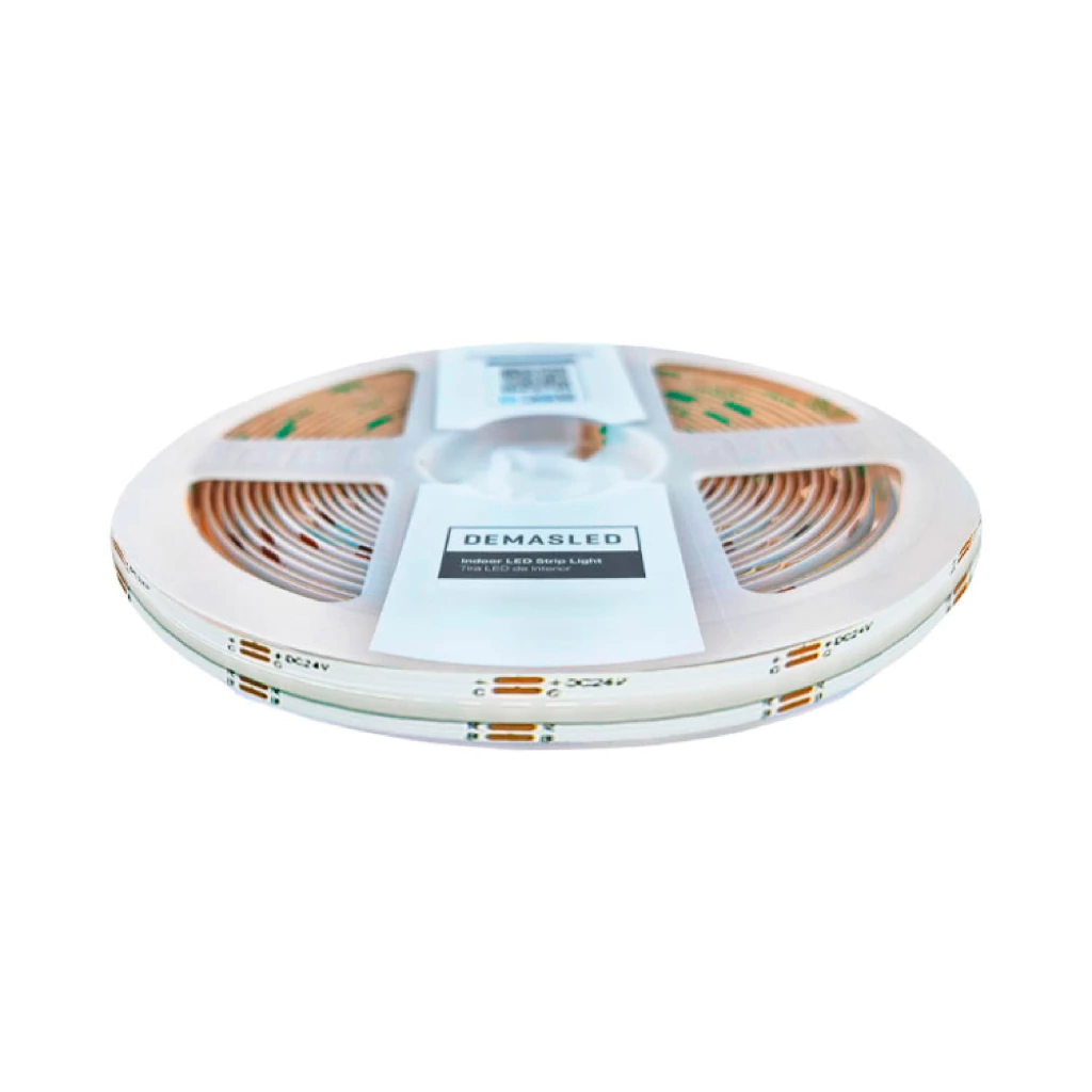 Tira LED COB 24V 14W/m, RGB 400lm/m 576 LEDs/m, 10mm PBC, 5m