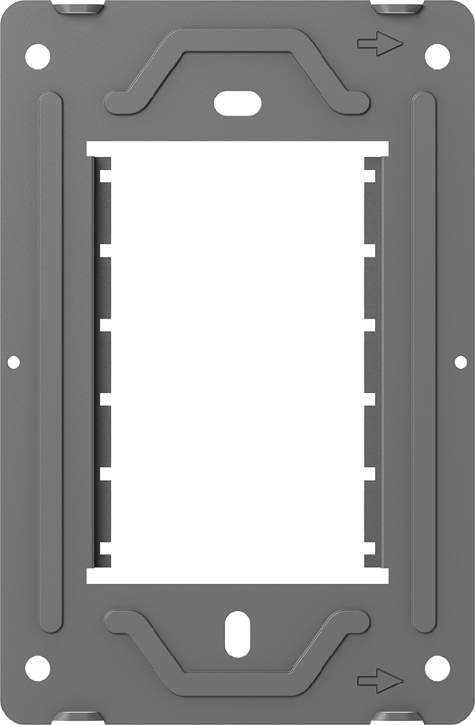 BASTIDOR METALICO RECTANGULAR MONACO MACROLED